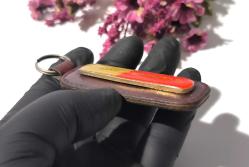 Eskilerden Honda Metal - Deri Anahtarlık