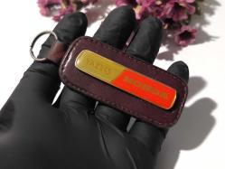 Eskilerden Honda Metal - Deri Anahtarlık