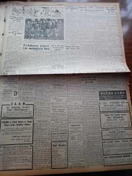 Cumhuriyet Gazetesi - 10 Şubat 1957 - Başbakan Adnan Menderes'in Demeci İçin Muhalefetin Fikri - İsrail'de Nümayişler Yapılıyor - Otomobil İthali Yasağında Son Açık Kapı Da Kapatıldı - Anadolu Ajansı Yeni Bir Veçhe Verilecek - Dün Gece 4 Macar Mültecisi Geldi - Kral Suud Amerika'dan Ayrıldı - Milliyetçi Çin Hariciye Vekili Yeh İstanbula Geldi - Ankara'da Rock And Roll - Kıbrıs'ta Tedhişçiler Çocukları Öne Sürüyor - İdam Sehpasında Can Veren Devletliler Derleyen Cemaleddin Saraçoğlu Yazı Dizisi - Despot Yazan Reşat Enis Yazı Dizisi - İki Adaletsizlik Yazan Hasan Ali Yücel Köşe Yazısı - Brigitte Bardot Fotoğraf - Hindistan Başdelegesi Komünist Mi - Rami Beyin Ceketi Yazan Burhan Felek - Resimli Romanımız Zırhlı Haydud Çeviren Mazhar Kunt Yazı Dizisi - Galatasaray Beyoğluspor'u 4 0 Yendi - Demiryolları Takımımız Avusturyayı 7 1 Yendi - Fenerbahçe Bugün Adalet İle Karşılaşıyor - Kara Harp Okulu Şampiyon - Küçükayasofya'nın Kulübü Çayı - Bambi Talk Pudrası - Sümerbank
