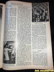 TIME - TIME - OCTOBER 13 , 1967 : THE WEEKLY NEWSMAGAZINE / 13 EKİM 1967 / VINTAGE ENGLISH MAGAZINE / SCULPTOR TONY SMITH : ART OUTGROWS THE MUSEUM / MARLBORO / BURROUGHS / ALAN E. MERRILL / THOMAS E. WEST / EMMA LEE POINDEXTER / CAROL LEE GRAY / VICKI SHEPHERD OHL / WILLIAM L. LAGES / HARRY TAYLOR / J. CHANDLER SMITH / JOHN M. DOWD / PRINCE ALFONSO HOHENLOHE / GILBERT E. DONAHUE / MATTHEW K. CLARKE / JOHNSON AND LONGSHOREMAN PHILOSOPHER ERIC HOFFER / KUCHEL IN VIET NAM / AIR FORCE CHIEF MCCONNELL / ALVIN OIEN / CARLA CORBUS / REBEL BOSS JAMES AND POVERTY CHIEF SARGENT SHRIVER / THE DESPERATE DILEMMA OF ABORTION / MAO - LIN PIAO ON NATIONAL DAY / APOLLO MILTON OBOTE / HUSSEIN WITH SOVIET PRESIDENT PODGORNY / ROBIN OLDS / MARGIE LINDSAY / NEWMAN - POLLOCK - SMITH / RICHARD & JAMES RESTON / SHANKAR / RIESMAN / WOODWARD / YANG / JEANNE DAMON / DUBLINERS MCKENNA , KELLY , BOURKE , SHEAHAN & DREW / MENDOZA / MCDONNELL DOUGLAS / COURTENAY & BLAKELEY / NAT TURNER / WILLIAM STYRON