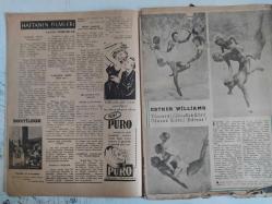 Yıldız Haftalık Aktüalite Sinema Tiyatro Müzik ve Magazin Dergisi - 6 Aralık 1952 - Sayı:102 - Claudette Thonton - Dert Ortağı - Artist Fıkraları - Bourjois parfüm reklamı -Haftanın Filmleri - Vehbi Belgil - Puro Sabun Reklamı - Esther Williams - Yavuz Sultan Selim ağlıyor - Zengin bir film oluyor! - Kanun Namına - Barbara aşkı Paris'te bulacak - Barbara Stanwyck - İnkılap çocuğu, şehit Kubilay - Judy Garland'ın üçüncü evlenmesi - Sid Luft - Neşe Yulaç ne alemde - Oğuz Özdeş - Benim tanıdığım Ayhan Işık - Oğuz Özdeş - Omega Saat Reklamı - Fredo Çocuk Pudrası reklamı - Niçin siz de genç ve güzel görünmiyesiniz? - Haftanın filmleri - Pa-Ro Çocuk maması reklamı - Viz Zan De Ruj Reklamı - Genç istidatlar - Zeki Senel - Aytekin Sönmez - Utkan Kocatürk - Nezaket Mazlum - Ömer Oygun-  İhsan Nesli - Adını yazmamış - Cutex şampuan reklamı fotoğraf ve haberi - Dergi Tam Değildir Sadece 20 sayfası mevcuttur