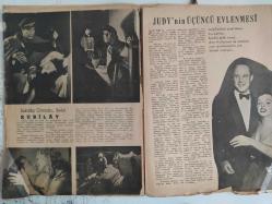 Yıldız Haftalık Aktüalite Sinema Tiyatro Müzik ve Magazin Dergisi - 6 Aralık 1952 - Sayı:102 - Claudette Thonton - Dert Ortağı - Artist Fıkraları - Bourjois parfüm reklamı -Haftanın Filmleri - Vehbi Belgil - Puro Sabun Reklamı - Esther Williams - Yavuz Sultan Selim ağlıyor - Zengin bir film oluyor! - Kanun Namına - Barbara aşkı Paris'te bulacak - Barbara Stanwyck - İnkılap çocuğu, şehit Kubilay - Judy Garland'ın üçüncü evlenmesi - Sid Luft - Neşe Yulaç ne alemde - Oğuz Özdeş - Benim tanıdığım Ayhan Işık - Oğuz Özdeş - Omega Saat Reklamı - Fredo Çocuk Pudrası reklamı - Niçin siz de genç ve güzel görünmiyesiniz? - Haftanın filmleri - Pa-Ro Çocuk maması reklamı - Viz Zan De Ruj Reklamı - Genç istidatlar - Zeki Senel - Aytekin Sönmez - Utkan Kocatürk - Nezaket Mazlum - Ömer Oygun-  İhsan Nesli - Adını yazmamış - Cutex şampuan reklamı fotoğraf ve haberi - Dergi Tam Değildir Sadece 20 sayfası mevcuttur