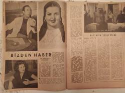 Yıldız Haftalık Aktüalite Sinema Tiyatro Müzik ve Magazin Dergisi - 29 Kasım 1952 - Sayı:101 - Ayla Karaca - Dert Ortağı - Artist Fıkraları - Bourjois Parfüm Reklamı - Haftanın Filmleri - Vehbi Belgil - Jane Powell yeniden bir misafir bekliyor! - Bizden haber - Cahit Irgat - Atıf Kaptan - Gizli yara - Kocatepe'nin 5 atlısı - Haftanın yerli filmi - Kocalarının Yükselmesine Çalışan Hollywood Kadınları - Sahiye Sağman - Alan Ladd - Susan Hayward ve hayatını dolduran üç sevgi - Hayatından memnun - Hayret uyandıran aşk sahnesi - Sabahat Tanık - Oğuz Özdeş - Amerikan haberleri - Jeff Chandler - Tony Curtis - Savaş çil ilacı reklamı - Jablonec cam düğmeleri - Gripin İlaç Reklamı - Fredo Çocuk Pudrası reklamı - Genç İstidatlar - Yeni Çevrilen Filmler - Üklü Torun-  Cemil Akyıldız-  Hüseyin Aksoy - Fahri Kartal - Nurettin Yetiş - Cevat Buyuran- Mustafa Özsarıoğlu - Tokalon Krem Reklamı fotoğraf ve haberi - Dergi tam değildir sadece 20 sayfası mevcuttur