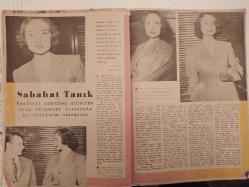 Yıldız Haftalık Aktüalite Sinema Tiyatro Müzik ve Magazin Dergisi - 29 Kasım 1952 - Sayı:101 - Ayla Karaca - Dert Ortağı - Artist Fıkraları - Bourjois Parfüm Reklamı - Haftanın Filmleri - Vehbi Belgil - Jane Powell yeniden bir misafir bekliyor! - Bizden haber - Cahit Irgat - Atıf Kaptan - Gizli yara - Kocatepe'nin 5 atlısı - Haftanın yerli filmi - Kocalarının Yükselmesine Çalışan Hollywood Kadınları - Sahiye Sağman - Alan Ladd - Susan Hayward ve hayatını dolduran üç sevgi - Hayatından memnun - Hayret uyandıran aşk sahnesi - Sabahat Tanık - Oğuz Özdeş - Amerikan haberleri - Jeff Chandler - Tony Curtis - Savaş çil ilacı reklamı - Jablonec cam düğmeleri - Gripin İlaç Reklamı - Fredo Çocuk Pudrası reklamı - Genç İstidatlar - Yeni Çevrilen Filmler - Üklü Torun-  Cemil Akyıldız-  Hüseyin Aksoy - Fahri Kartal - Nurettin Yetiş - Cevat Buyuran- Mustafa Özsarıoğlu - Tokalon Krem Reklamı fotoğraf ve haberi - Dergi tam değildir sadece 20 sayfası mevcuttur