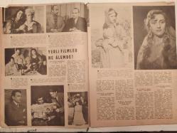 Yıldız Haftalık Aktüalite Sinema Tiyatro Müzik ve Magazin Dergisi - 25 Ekim 1952 - Sayı:96 - Ayfer Feray - Dert Ortağı - Artist Fıkraları - İki kişi arasında - Hafif eserler - Kazananlar - Haftanın filmleri - Vehbi Belgil - Viz Zan De tırnak cilası reklamı - Venedik film festivalinde ikinci olan filmler - Yerli filmler ne alemde? - İki Süngü Arasında ve Kızıl Tuğ - Hüseyin Peyda - Ali Korkut - Kral Faruk - Tanıdıklarım Ayhan Işık - Şaduman Ayşın - Boş zamanlarında - Yvonne Sanson - Mario Camerini - Mine Coşkun, sahneyi mi, yoksa perdeyi mi tercih edeceğini bilemiyor. Oğuz Özdeş - Piyer Angeli'nin kardeşi - Yıldız Mükafatı - Sinema ve dedikodu - Joan Evans - Dean Jagger - Savaş Çil İlacı Reklamı - Jane Russell'in hayatındaki yenilik - Halen Bob Waterfield - Jane Russell - İlk Aşkları - Bourjois Parfüm Reklamı - Boş zamanlarında - Pier Angeli'nin kız kardeşi - Mühim Keşif - Venedik Film Festivalinde ikinci filmler - Coşkun - We're not married - Where is charley? - Encore -Tam Takım Dergi