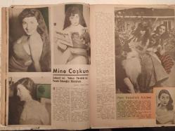 Yıldız Haftalık Aktüalite Sinema Tiyatro Müzik ve Magazin Dergisi - 25 Ekim 1952 - Sayı:96 - Ayfer Feray - Dert Ortağı - Artist Fıkraları - İki kişi arasında - Hafif eserler - Kazananlar - Haftanın filmleri - Vehbi Belgil - Viz Zan De tırnak cilası reklamı - Venedik film festivalinde ikinci olan filmler - Yerli filmler ne alemde? - İki Süngü Arasında ve Kızıl Tuğ - Hüseyin Peyda - Ali Korkut - Kral Faruk - Tanıdıklarım Ayhan Işık - Şaduman Ayşın - Boş zamanlarında - Yvonne Sanson - Mario Camerini - Mine Coşkun, sahneyi mi, yoksa perdeyi mi tercih edeceğini bilemiyor. Oğuz Özdeş - Piyer Angeli'nin kardeşi - Yıldız Mükafatı - Sinema ve dedikodu - Joan Evans - Dean Jagger - Savaş Çil İlacı Reklamı - Jane Russell'in hayatındaki yenilik - Halen Bob Waterfield - Jane Russell - İlk Aşkları - Bourjois Parfüm Reklamı - Boş zamanlarında - Pier Angeli'nin kız kardeşi - Mühim Keşif - Venedik Film Festivalinde ikinci filmler - Coşkun - We're not married - Where is charley? - Encore -Tam Takım Dergi