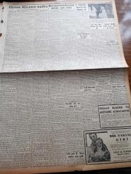 Cumhuriyet Gazetesi - 21 Şubat 1957 - Meclis Bütçe Müzakerelerine Büyük Gürültü İçinde Başladı - Birleşmiş Milletlerde Yunan Davası Suya Düştü - Başkan Eisenhower Çok Müşkül Durumda - Kral Suud Moskova'ya Çağrılıyor - Soprano Leyla Gencer Geldi - Maliye Vekili Hasan Polatkan'ın Nutku - Dün Gece 62 Macar Mülteci Daha Geldi - Ordinaryüs Profesör Sadri Maksudi Dün Vefat Etti - Kızılaydaki Suistimal Hadisesi - İstanbul Börekçiler Derneğinin Kongresi - İdam Sehpasında Can Veren Devletliler Derleyen Cemaleddin Saraçoğlu Yazı Dizisi - Despot Yazan Reşat Enis Yazı Dizisi - Geçen Yıl 2226 Kitap Basıldı - Avrupa Birliğine Doğru İlk Adım - Burhan Felek Köşe Yazısı - Resimli Romanımız Mormon Mezhebi Ve Kurucusunun Dramı Çeviren Mazhar Kunt Yazı Dizisi - Bulmaca - Milli Kız Voleybol Takımı Seçiliyor - Kız Liseleri Basketbol Finalinde İstanbul Hükmen Şampiyon - Galatasaraylı İsmail Kurt İyileşti - Fenerbahçeli Feridun Bukager Dün Gece Geldi - Vefa Emniyet Maçı Bugün - En Büyük Domuz Avı