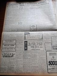Cumhuriyet Gazetesi - 22 Şubat 1957 - Birleşmiş Milletlerde Yeni Yunan Oyunu - Güney Avrupa NATO Başkomutanı Amiral Briscoe Mühim Bir Konuşma Yaptı - Eisenhower İsrail'in Tecziyesine Taraftar - Bahar Bayramı Yolsuzluğu Davası Dün Başladı - Dün CHP'yi Ve Cumhuriyetçi Millet Partisi Bütçeyi Tenkid Ettiler - Osman Bölükbaşı Dedi Ki - Metin Toker Aleyhine Duruşmasına Dün Başlandı - Demokrat Parti'den İhraç Edilen Zonguldak Mebusu Cemal Kıpçak Hürriyet Partisine Girdi - İdam Sehpasında Can Veren Devletliler Derleyen Cemaleddin Saraçoğlu Yazı Dizisi - Despot Yazan Reşat Enis Yazı Dizisi - Aydınlar Arasında Bir Anket - Kuzey Afrika'da Fransa Yazan Numan Menemencioğlu - Hamdi Varoğlu Köşe Yazısı - Osmanlı Bankası - Milliyetçi Çin Delegesi Kıbrıs'ın Türklüğünü Belirtiyor - Vefa Emniyeti Yenemedi 0 0 - Türkiye Boks Birincilikleri - Ordu Takımının Dünkü Antrenmanı - Fenerbahçe Ankara'ya Gidiyor - Macar Ujpest Takımı Geldi - Sporumuzun Kalkınması Yolunda Çalışmalar - Nuh'un Ankara makarnası