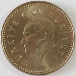 Türkiye Cumhuriyeti 1991 Yılı  2500 Lira Tura'ya Göre Düz 7756