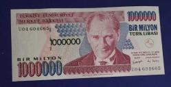 8 Emisyon U 04 seri 1 milyon lira çil son seri