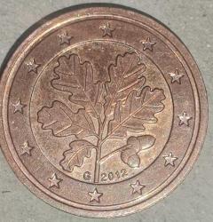 ALMANYA  2012 G      2  EUROCENT