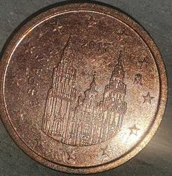 İSPANYA  2017      2  EUROCENT