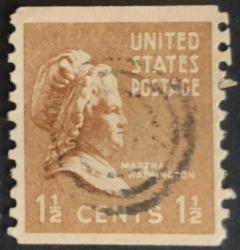 +++ AMERİKA MARTHA WASHINGTON    1938       1 1-2C  - DAMGALI