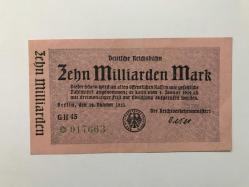Almanya-10.000.000.000 Mark-1923-On Milliarden Mark-ÇİL-