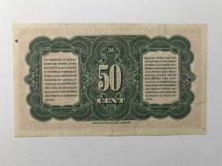 Hollanda Hindiçin-50 Cent-1943-ÇÇT-