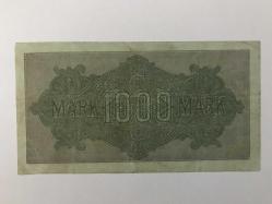 Almanya-1,000 Mark-1922-ÇÇT-Yeşil Bordörlü-