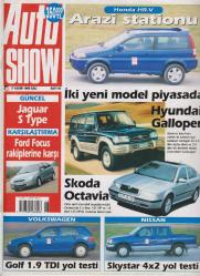 AUTO SHOW   17 KASIM  1998 SALI  SAYI: 46  HONDA HR-V, VW GOLF 1.9 TDI   -  OTOMOBİL DERGİSİ