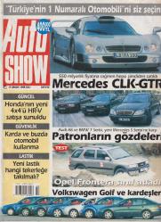AUTO SHOW   15 ARALIK  1998 SALI  SAYI: 50   Mercedes CLK-GTR  OTOMOBİL DERGİSİ