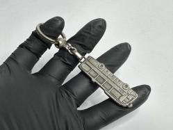 Eskilerden MAN Otobüs Gümüş Renkli Metal Anahtarlık