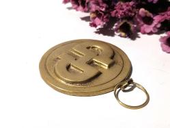 Eskilerden İtalya Montecatini Otel Anahtarlığı - 158 Numara Pirinç Ağır Malzeme