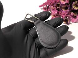 Eski Mineli Mevlana Semazen Anahtarlık - Mevlana Konya Tema Deri - Metal Anahtarlık