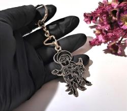 Nasreddin Hoca Anahtarlık - Nasrettin Metal Anahtarlık