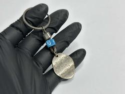 Kapadokya Anahtarlık - Eski Cam Nazarlık Cappadocia Metal Anahtarlık