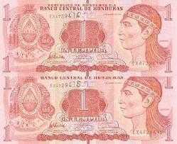 Honduras 1 Lempira