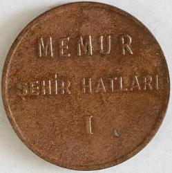 Denizcilik Bankası T.A.O. Ş.H.İŞ-Memur Şehir Hatları I ( Katalog No 0011) 7806
