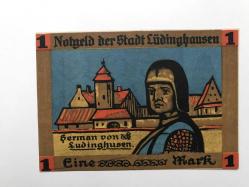 Almanya-1 Mark-1921-NOTGELD ÇİL-