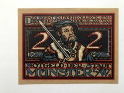 Almanya-2 Mark-1921-NOTGELD MUNSTER ÇİL-