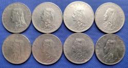 50 KURUŞ SETİ / FARKLI TARİHLİ 8 ADET SET (1971,1972,1973,1974,1975,1976,1977,1979) ÇT KONDÜSYON
