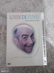 Louis de Funes filmleri nadir Koleksiyonudur... Kutulu Set 3 Dvd CİMRİ, DALDAKİ OTOMOBİL, ŞAHANE OYUN