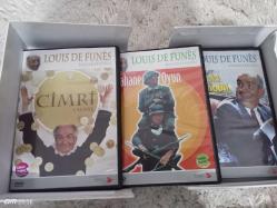 Louis de Funes filmleri nadir Koleksiyonudur... Kutulu Set 3 Dvd CİMRİ, DALDAKİ OTOMOBİL, ŞAHANE OYUN