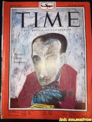 TIME - JULY 18 , 1955 : THE WEEKLY NEWSMAGAZINE / 18 TEMMUZ 1955 / VINTAGE ENGLISH MAGAZINE / FRANCE'S ANDRE MALRAUX / B.F. GOODRICH / REV. FRANCIS H. GLAZEBROOK JR. / J.J. MCCORMACK / WARREN J. KAHN / PALMER VAN GUNDY / BETTY JUDY / ROLEX / OBJECTİVES OF GENEVA / LOWELL THOMAS / DEMOCRAT CLEMENTS / DEMOCRAT HARRIMAN / RENEGADES COWART , BELL & GRIGGS / INDIA'S MENON / BURMA'S PREMIER U NU / KHRUSHCHEV & BULGANIN TOASTING MRS. BOHLEN / MIKOYAN & MALENKOV / PRINCE RAINIER III / MALRAUX / MAURIAC , CAMUS , GIDE , CLAUDEL / MADAME MALRAUX / ILYA EHRENBURG / EMMETT-DUNNE / JUDGEMENTS & PROPHECIES : STATE OF THE NATION , CALM , POWERFUL , UNITED / DIETRICH & BRADDUCK / JUSTICE DOUGLAS IN THE PHILLIPINES / EDITOR HOWARD & ADMIRER / PAINTER DU CASSE / JOHNNY CARSON / HILDY MCCOY & THE ELLISES / MISSIONARY AOKI LEADING HYMN SINGING / QUEEN ANNE SCOTCH WHISKY / JACK LEMMON & HENRY FONDA / CAMPARI / POET GRAVES / BALLANTINE'S / CALTEX