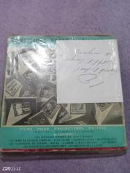 8 MM FİLM ORJİNAL KUTUSUNDA SİYAH GÜRÜLTÜLÜ BOĞA (NOİREAU LE TAURILLON)ESKİ SİNEMA ÇOCUK FİLMİ