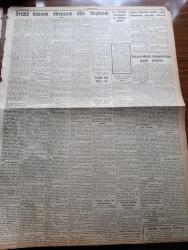 Cumhuriyet Gazetesi - 26 Kasım 1960 - Kurucu Meclis'le Birlikte Siyasi Faaliyetlere Müsaade Edilecek - Parti Kontenjanında Milli Birlik Komitesinin Tadil Yapması Muhtemel Görülüyor -  Düşük Başbakan Adnan Menderes İle Müsteşarı Örtülü Ödenek Davasında Fotoğraf - Adnan Menderes'in Müşkül Durumda Kaldığı Dava Örtülü Ödenek Davası- Önünüzdeki Yıl İçinde 500 Milyon Dolarlık İthalat Yapacağız - Affedilen Profesörler İşinde Son Durum - 10. Köy Yazan Fakir Baykurt Yazı Dizisi - Kurucu Meclis Yazan Doçent Doktor İsmet Giritli - Komünist Liderlerin Zirve Toplantısı - 35 Milyon Sterlin Sermaye İle Bir Arap Tanker Filosu Kurulacak - Elizabeth Taylor Sıcak İklimli Bir Yere Gidiyor - Başkasının Günahı Çizen Yves Sayol - Bay Oscar Karikatür - Fenerbahçe Edirne'de 4 1 Galip - A Milli Maçında Dört Oyuncu Değişebilecek - 1960 Fransa Bisiklet Turu Şampiyonu Gastone Nencini İyi Bir Ressamdır - Galatasaray Bugün Ali Sami Yen Stadında Mecidiyeköy İle Oynuyor - Boksör Sonny Ray Mağlup - Nivea Krem