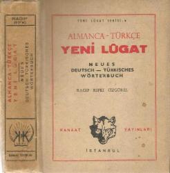 ALMANCA-TÜRKÇE YENİ LUGAT
