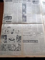 Cumhuriyet Gazetesi - 18 Eylül 1962 - İdamların Yıldönümünde Malum Gazetelerin   Neşriyatı Tepki Yarattı - İsmet İnönü Danışma Kuruluna Plan Hakkında İzahat Verirken - Adnan Menderes'in Haksız İktisap Davasının Duruşmasında Mevlit Şekeri Dağıtıldı - Gençlik Atatürk'ün Heykellerine Tecavüzleri Tel'in Ediliyor - Lüleburgaz Sağlık Merkezi 29 Ekim'de Hizmete Açılıyor - Kayseri Bölge Cezaevinde Mevlit Ve Kur'an Okutturuldu - Yer Demir Gök Bakır Yazan Yaşar Kemal Yazı Dizisi - İlhan Selçuk Köşe Yazısı - Amerika'da Fidel Castro'ya Mutedil Davranılması Fikri Belirdi - İran Şahı Toprak Reformundan Geri Dönülemez Dedi - Burhan Felek Köşe Yazısı - Mutfak Sofra Yazan Raufi Manyas - Profesör Nümbüs'ün Maceraları Çizgi Roman - Jane'in Kızı Çizgi Roman - Resimli Roman Melun Kız Çizen Yves Sayol - Canel Konvur Güzellik Kraliçesi Seçildi - Dinamo Kafile Başkanı Galatasaray Bu Oyunu İle Dömifinale Gider - Dedi - Avrupa Atletizm Şampiyonası - Rus Atletlerine Doping Mi Yapıldı - Fikret Kırcan Almanya'da