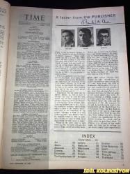 TIME - SEPTEMBER 15 , 1961 : THE WEEKLY NEWSMAGAZINE / 15 EYLÜL1961 / VINTAGE ENGLISH MAGAZINE / AUTHOR J.D. SALINGER / GHANA BUILDS A NEW COAST AND AUSTINS HELP TO BUILD A NEW NATION / MARVIN EVERETT COBLE III / MICHAEL DRIVER / CHARLES K. KRANTZ / JAMES P. THOMAS / ELMER TREPTOW / ARLENE DIXON / FRANCIS G. A. DE MONTEREY / M.W. ANDERSON / W.W. KANZLER / MICHAEL WOLF / JEANNIE RENZEL / MAYOR RICHARD J. DALEY / SUSLOV , KHRUSHCHEV & NEHRU BENEATH LENIN'S STATUE / THE KENNEDYS ON WAY TO CHURCH / PAUL NIETZE / MILLER , NEVINS , MORGENTHAU , PIKE / POLICE CHIEF SCHROTEL / TEAMSTER BOSS HOFFA & AIDE / THE WAGNERS ON PRIMARY NIGHT / CAMPARI / JEWEL THIEF SACHA / WEALTHY WIDOW LASKER / HIGHLAND QUEEN / PRIME MINISTER U NU / RACHEL & REX / ANOUCHKA / LADY CACCIA / BLANCHARD , HOWARD , BERRA / DIRECTOR RESNAIS / JACK PAAR AND MILITARY GUARD IN BERLIN / SALINGER'S  HOLDEN CAULFIELD / ZOOEY / FRANNY / BESSIE / CADET SALINGER / REUTHER TRIUMPHANT / PONTIAC TEMPEST / CHEVROLET CORVAIR / THORNTON