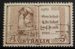 +++  AVUSTRALYA İNANÇ   1961    - DAMGALI