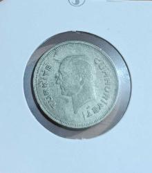 1936 GÜMÜŞ 50 KURUŞ ÇİL KONDİSYONDA NATUREL