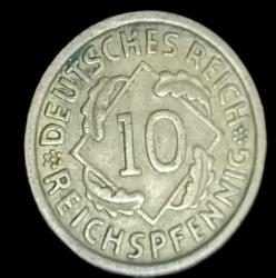 Almanya 1935 A 10 Reichspfennig