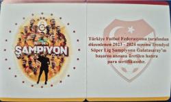 GALATASARAY 24. Şampiyonluk Hatıra Parası Özel Kutulu