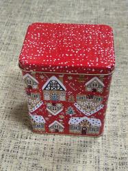 KAPAKLI METAL KUTU - YILBAŞI TEMALI