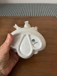 Kuş figürlü Bavaria porselen küllük