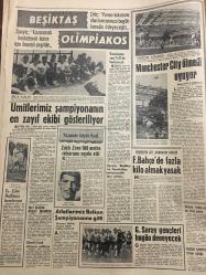 HÜRRİYET GAZETESİ 4 EYLÜL 1968 YIL :21 SAYI :7312--Cesetler toplu halde gömülüyor ---Bartın ve Amasra da En Az 15 Ölü Var --Yaralı sayısı 150 den fazla --Ruslar şehir ve kasabaları  terk ederken Prag hükümeti de kontrolü eline alıyor ---Depremin  sarstığı  diğer bölgeler --Kendilerini evlat edinen  zengin kadının işkence yaptığını  ileri süren dört kız polise sığındı --Yunanistan  Makarios  a Enosis isteğini bir müddet  için unutmasını tavsiye etti ---Avusturalya ya işçi sevkiyatı  2 aya  kadar  başlıyor ---Beşiktaş  Olimpiakos --Ümitlerimiz şampiyonanın en zayıf ekibi gösteriliyor ---Manchester City ölmedi uyuyor --Atletlerimiz Balkan Şampiyonasına Gitti --Fenerbahçe de fazla kilo almak  yasak --Galatasaray gençleri bugün deneyecek ---Bir milyonere yaş gününde göbek dansözü hediye ettiler --Tunç Plak : Aysel Türkoğlu ---Komşusunu tek kurşunla alnından vurup öldürdü --Üniversitelere  öğrenci kaydı 5 gün sürecek ---Genelev patronu heykelini diktirdi --
