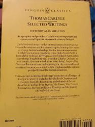 Thomas Carlyle  Selected Writings (Penguin Classics