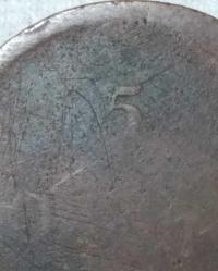 5 KOPEK 1834 basım Rusya Rublesi