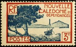 1941 YENİ KALEDONYA x2 DAMGASIZ PUL